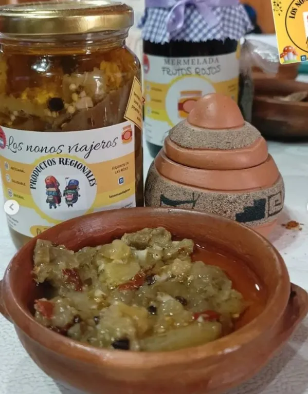 Berenjenas en escabeche LOS NONOS VIAJEROS
