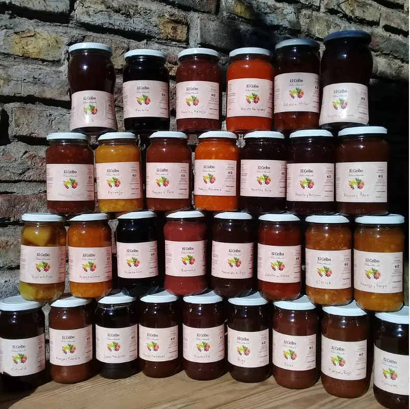 Mermelada de manzana y pera El Ceibo x 450 gr