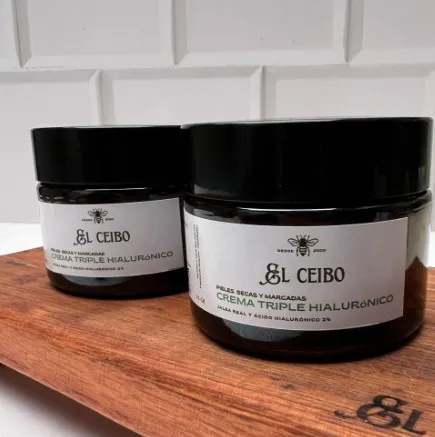 Crema facial Triple Hialurónico (pieles secas)