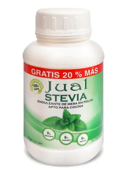 Stevia JUAL en polvo x 110 gr