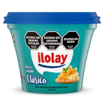 Queso ILOLAY Untable Clásico x 190 gramos