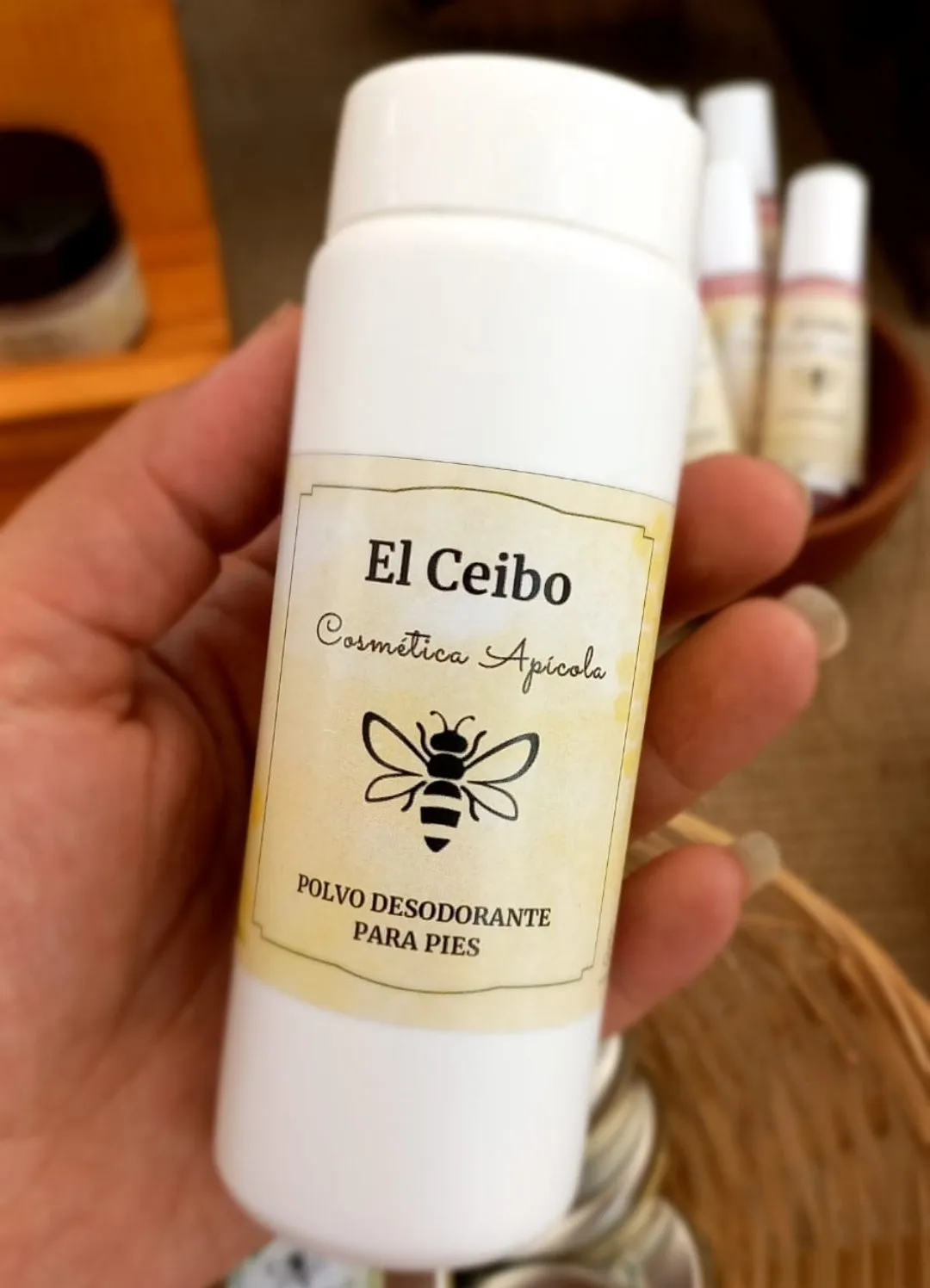 Polvo desodorante para pies con propóleo 100 gr