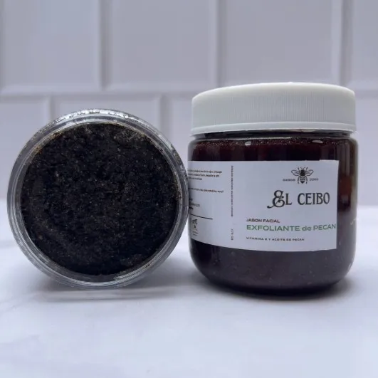 Exfoliante facial de miel y pecan 150 gr