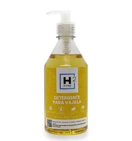 Detergente biodegradable vajilla H2SOAP (recarga) x 500 ml