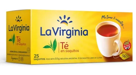 Té La Virginia x 25 saquitos