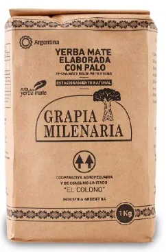 Yerba Mate GRAPIA MILENARIA 1 K
