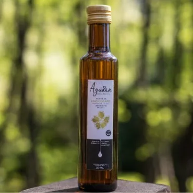 Aceite de lino dorado orgánico AGUARÁ x 250 ml