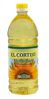 Aceite de girasol El Cortijo 900 ml