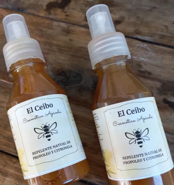 Repelente natural de propóleo y citronela
