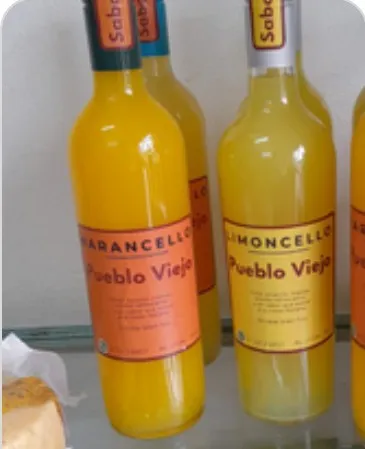 Licores artesanales Narancello Pueblo Viejo
