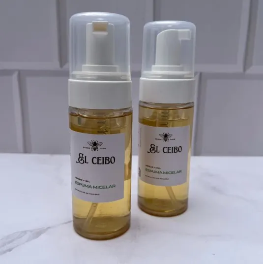Espuma micelar de romero y miel 150 cc