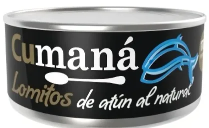 Lomitos de atún al natural Cumaná x 170 Gr