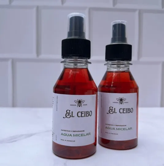 Agua micelar de miel e hibiscus 125 ml