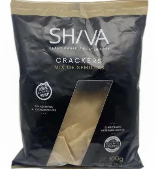 Crackers mix de semillas SHIVA x 100 gr