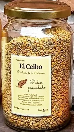 Polen de abejas multifloral El Ceibo x 100 gr