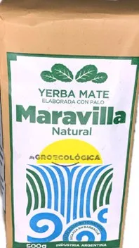 Yerba Mate MARAVILLA agroecológica sin TACC 500 gr